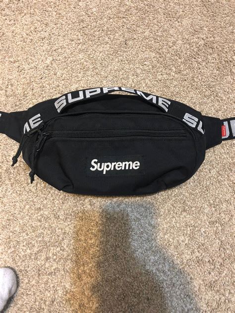 supreme waist bag ss18 replica|shoulder fanny pack supreme.